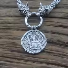 Stain Michael  Shield Protection Pendant for Men